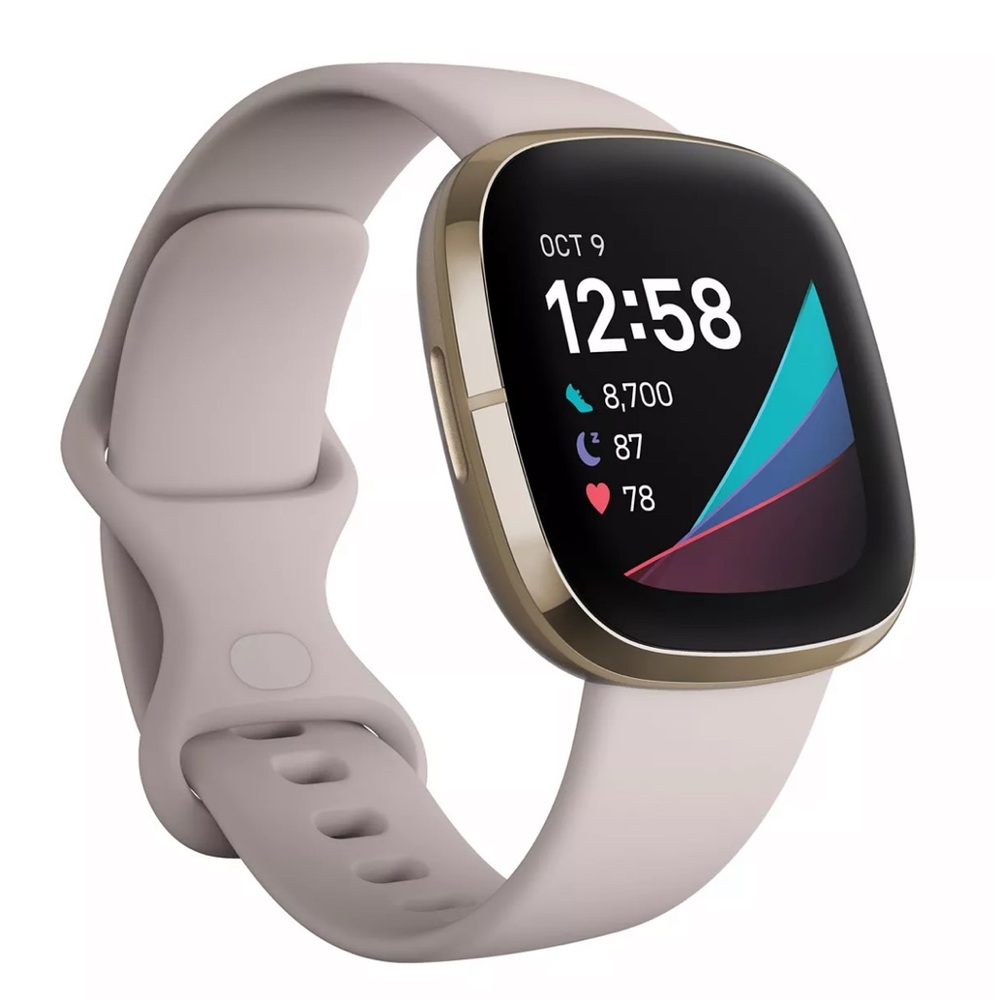Fitbit Sense gold smartwatch. Perfect condition